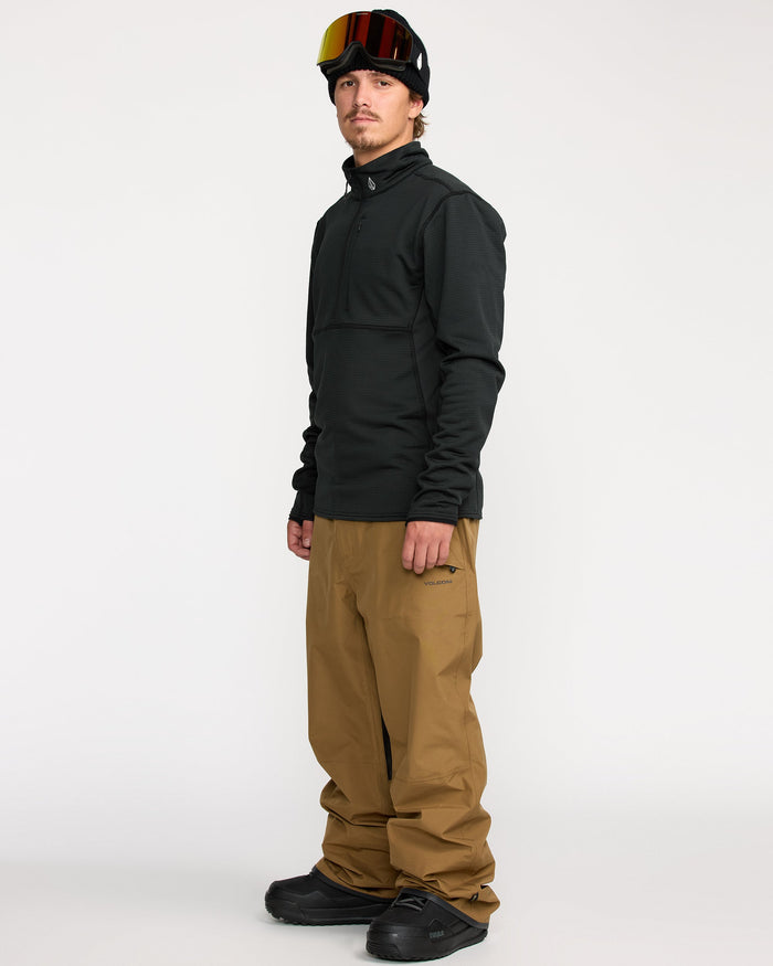 Men's Gridlock Mockneck-Black-Volcom