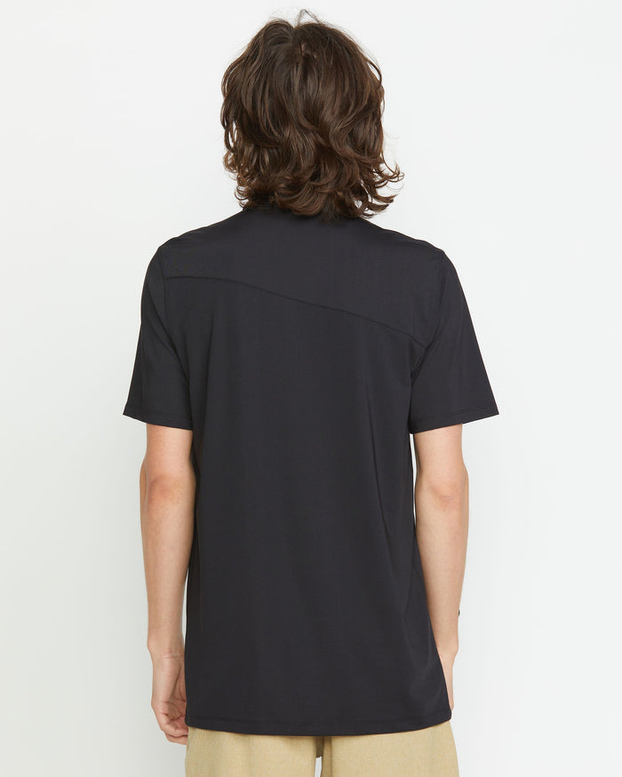Men's Hazard Pro Polo Short Sleeve Shirt-Black-Volcom