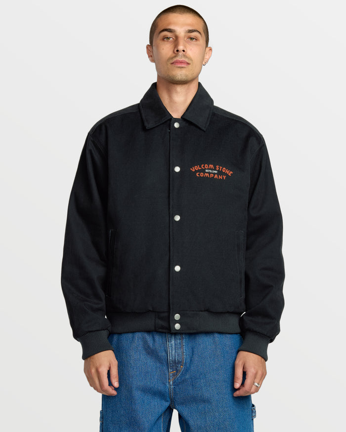 Men's Highsiders Jacket-Black-Volcom