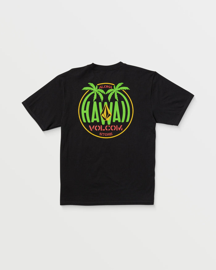 Men's Holoholo Short Sleeve Tee-Black-Volcom