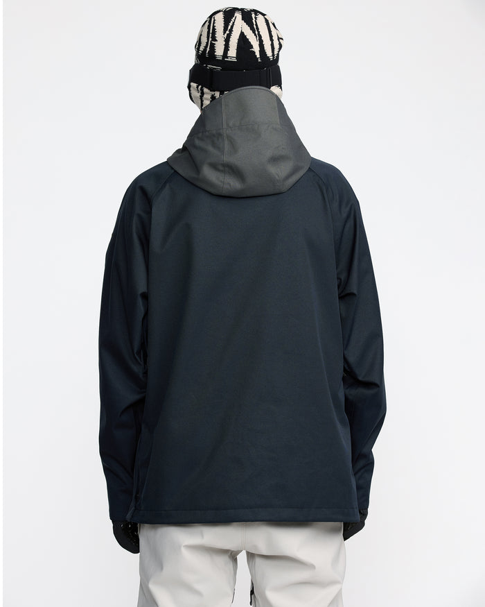 Men's Hossegor 20K Pullover-Black-Volcom
