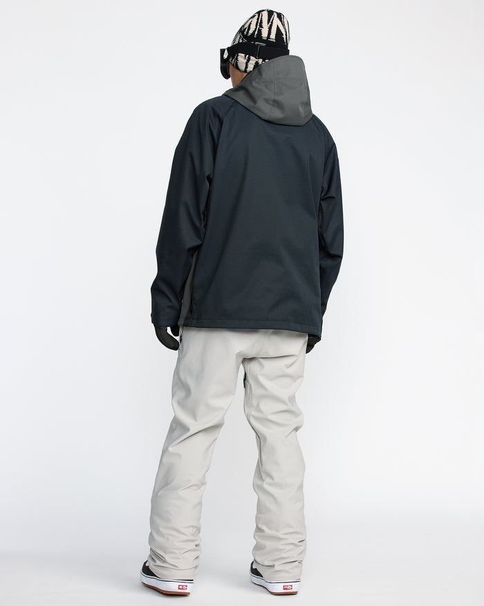 Men's Hossegor 20K Pullover-Black-Volcom