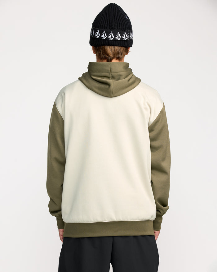 Men's Hydro Riding Hoodie-Military-Volcom
