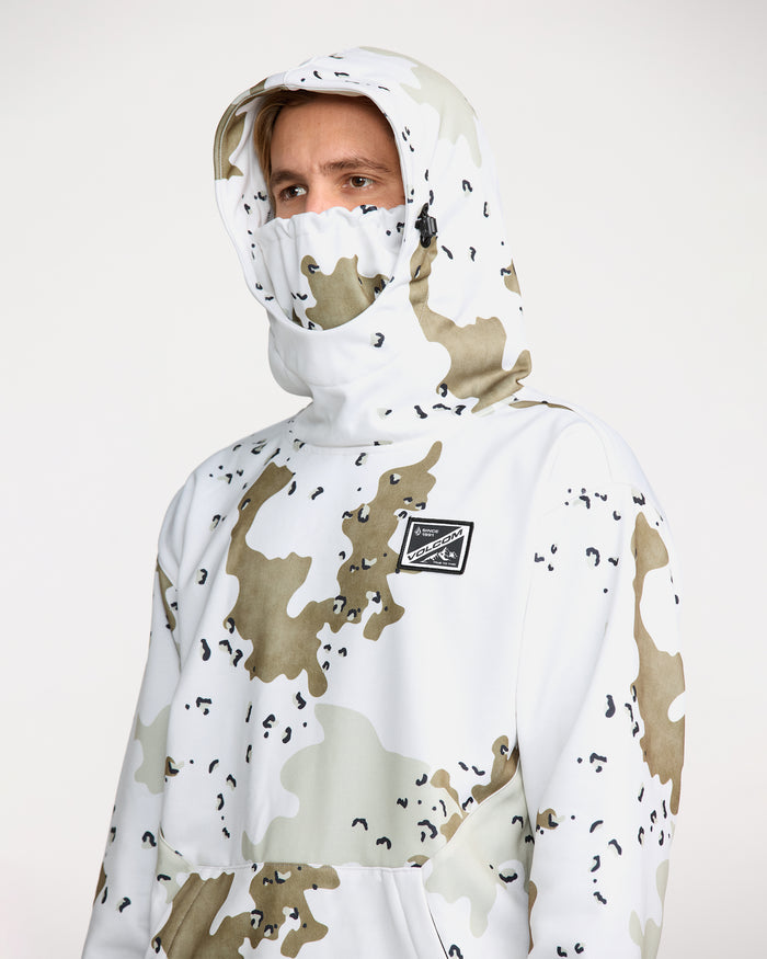 Men's Hydro Riding Hoodie-White-Volcom