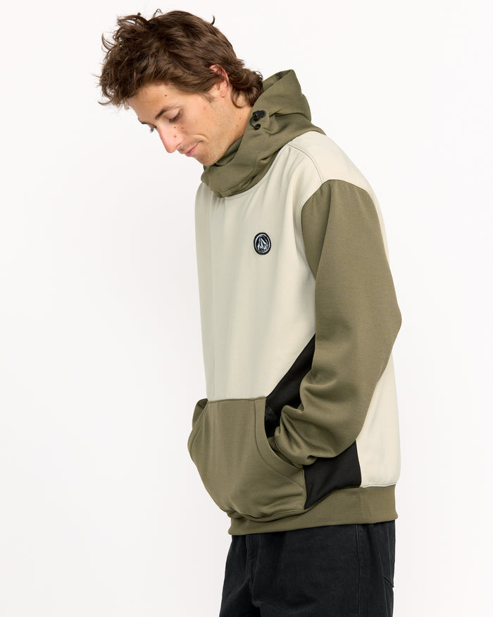 Men's Hydro Riding Hoodie-Military-Volcom
