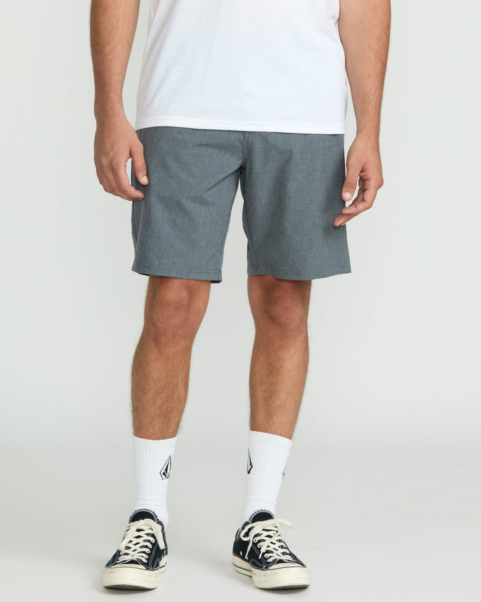 Men's Joythriller 19" Hybrid Shorts-Dark Slate-Volcom