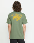 Men's Keep Rockies Stoned Short Sleeve Tee-Light Olive-Volcom
