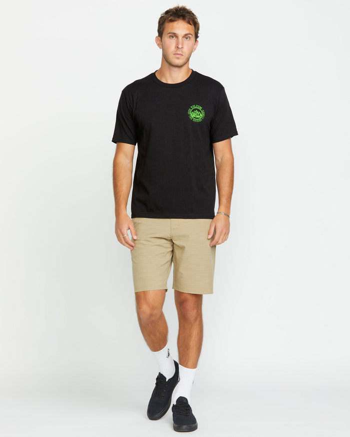 Men's Keep Rockies Stoned Short Sleeve Tee-Black-Volcom
