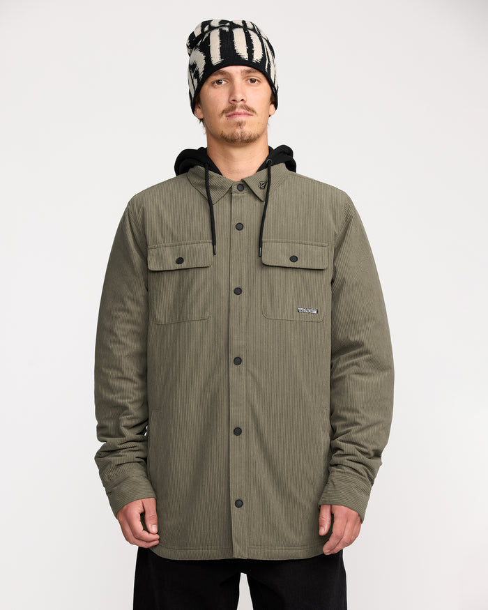 Men's Kenson Insulated Flannel-Military-Volcom