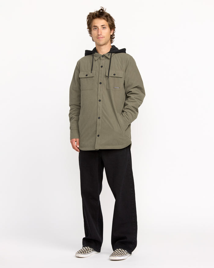 Men's Kenson Insulated Flannel-Military-Volcom