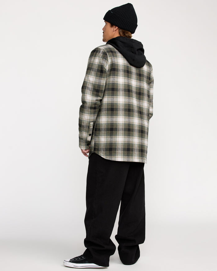 Volcom Men's Kenson Insulated Flannel
