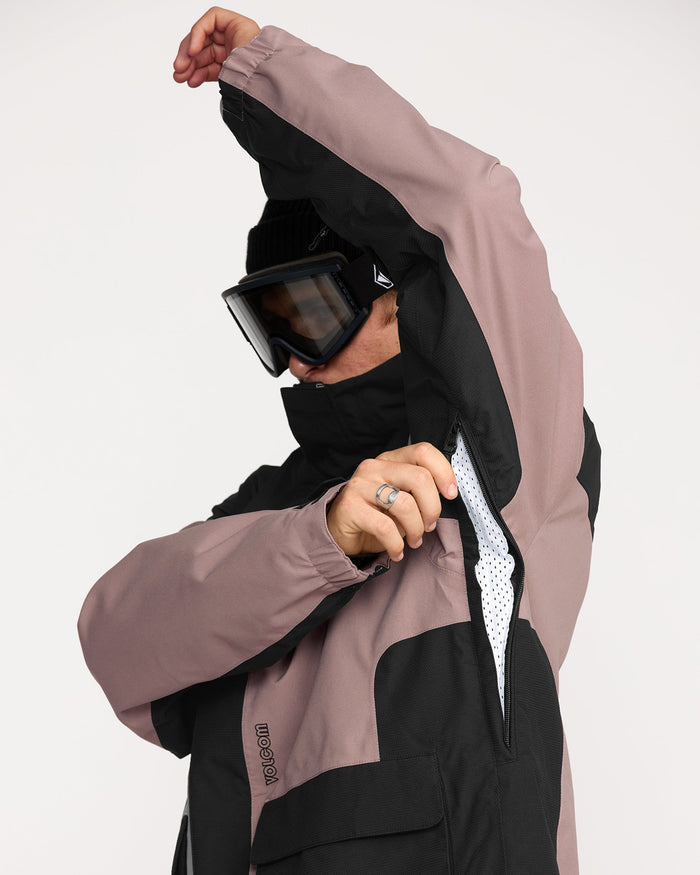 Men's Kleveland Shell Jacket-Pale Mauve-Volcom