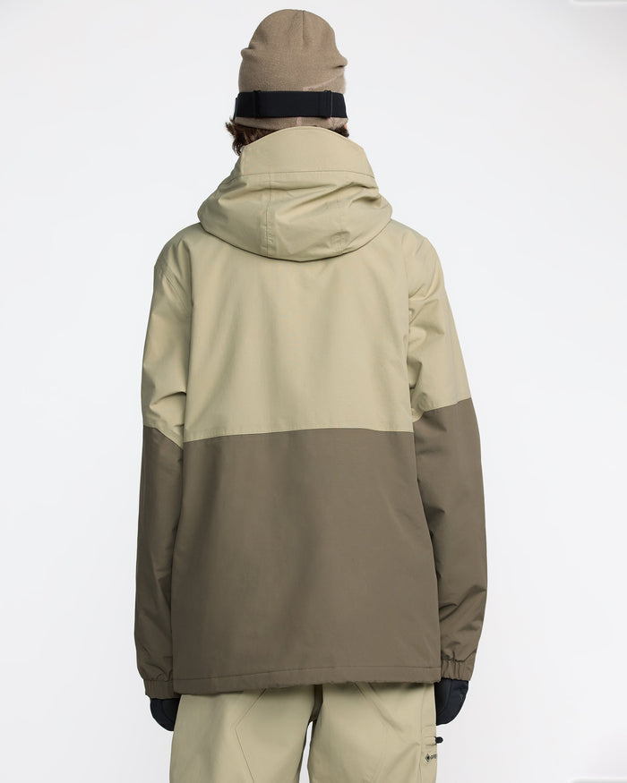 Men's L Gore-Tex Jacket-Moss Green-Volcom