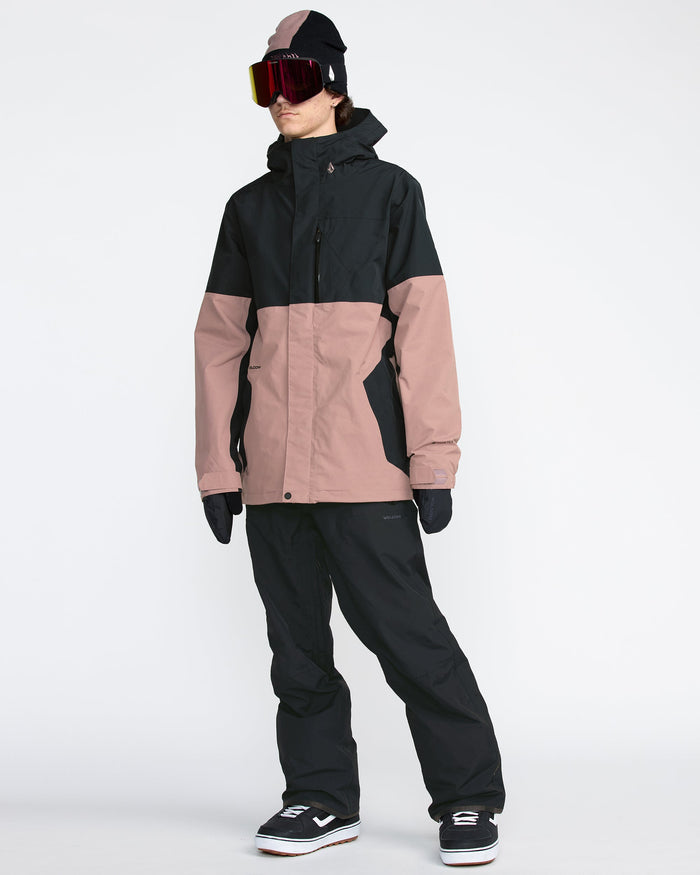 Volcom Men's L Gore-Tex Jacket Pale Mauve