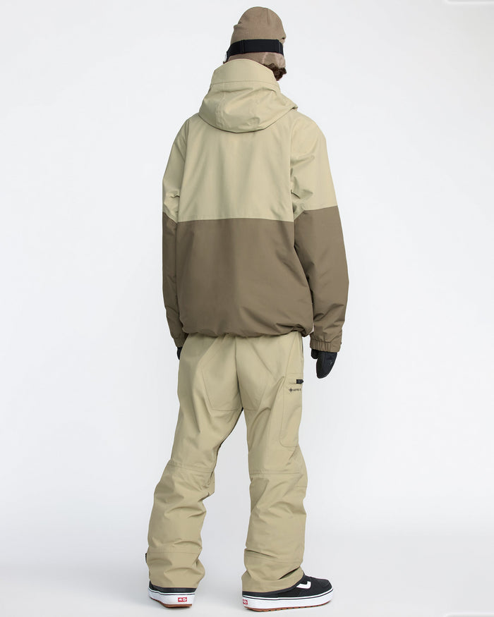 Volcom Men's L Gore-Tex Jacket Moss Green