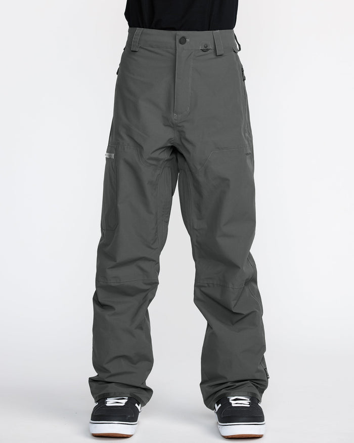 Men's L Gore-Tex Pants-Dark Grey-Volcom