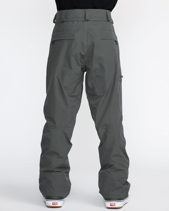 Men's L Gore-Tex Pants-Dark Grey-Volcom