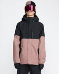 Men's L Insulated Gore-Tex Jacket-Pale Mauve-Volcom