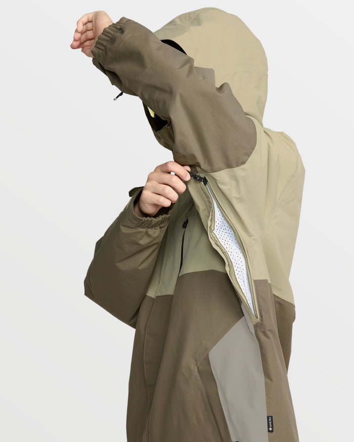 Men's L Ins Gore-Tex Jacket-Moss Green-Volcom