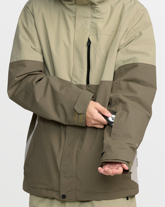 Men's L Ins Gore-Tex Jacket-Moss Green-Volcom