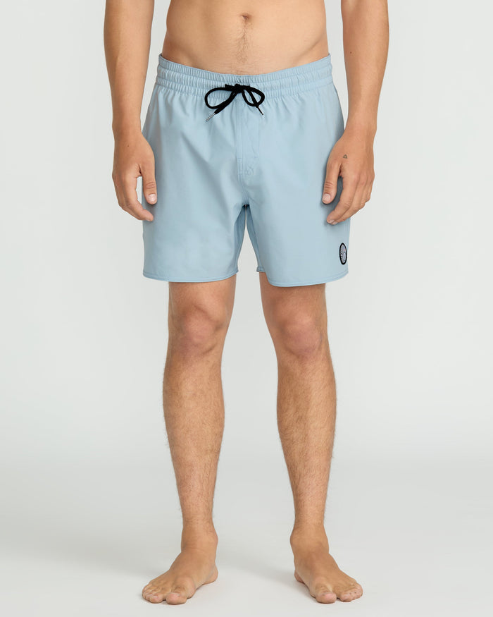 Men's Lido Solid 16" Trunks-Carolina Blue-Volcom