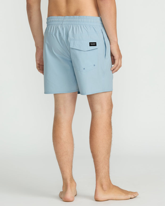 Men's Lido Solid 16" Trunks-Carolina Blue-Volcom