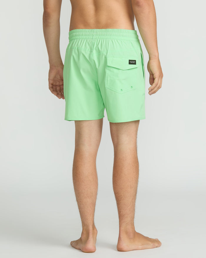 Men's Lido Solid 16" Trunks-Jade Cream-Volcom