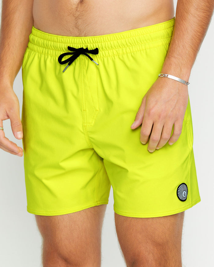 Men's Lido Solid 16" Trunks-Tennis Ball-Volcom