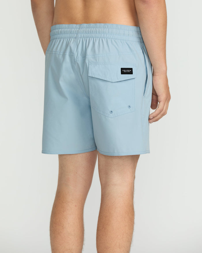 Men's Lido Solid 16" Trunks-Carolina Blue-Volcom