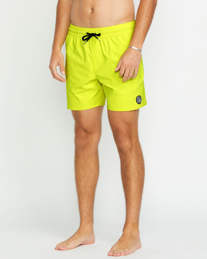 Men's Lido Solid 16" Trunks-Tennis Ball-Volcom
