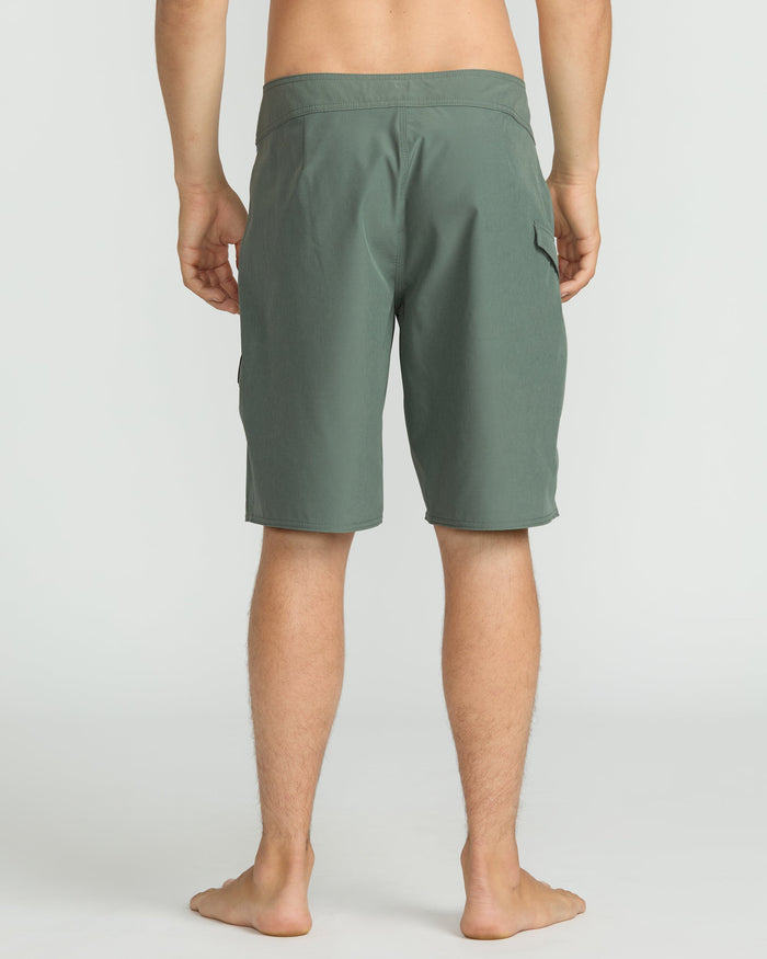 Men's Lido Solid Mod-Light Olive-Volcom
