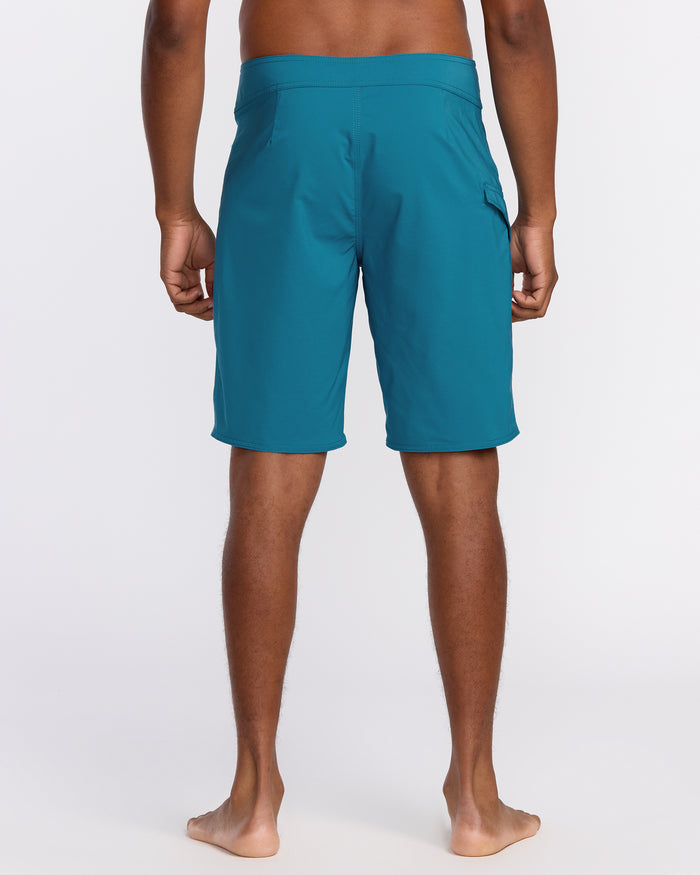 Men's Lido Solid Mod Trunks-Coronet Blue-Volcom