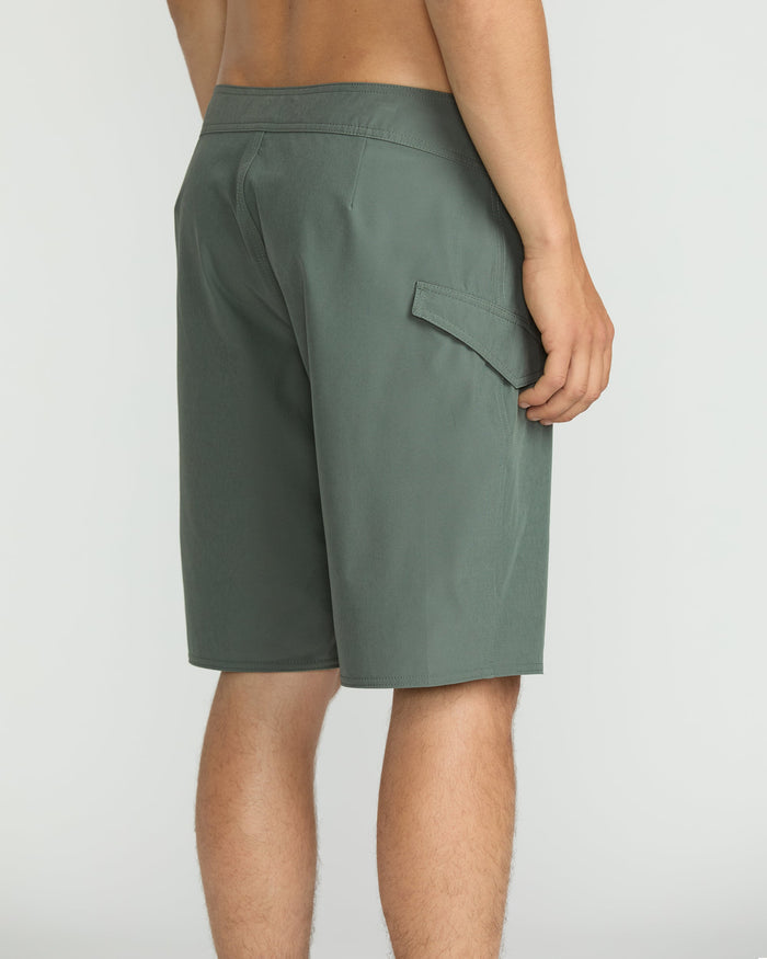 Men's Lido Solid Mod-Light Olive-Volcom