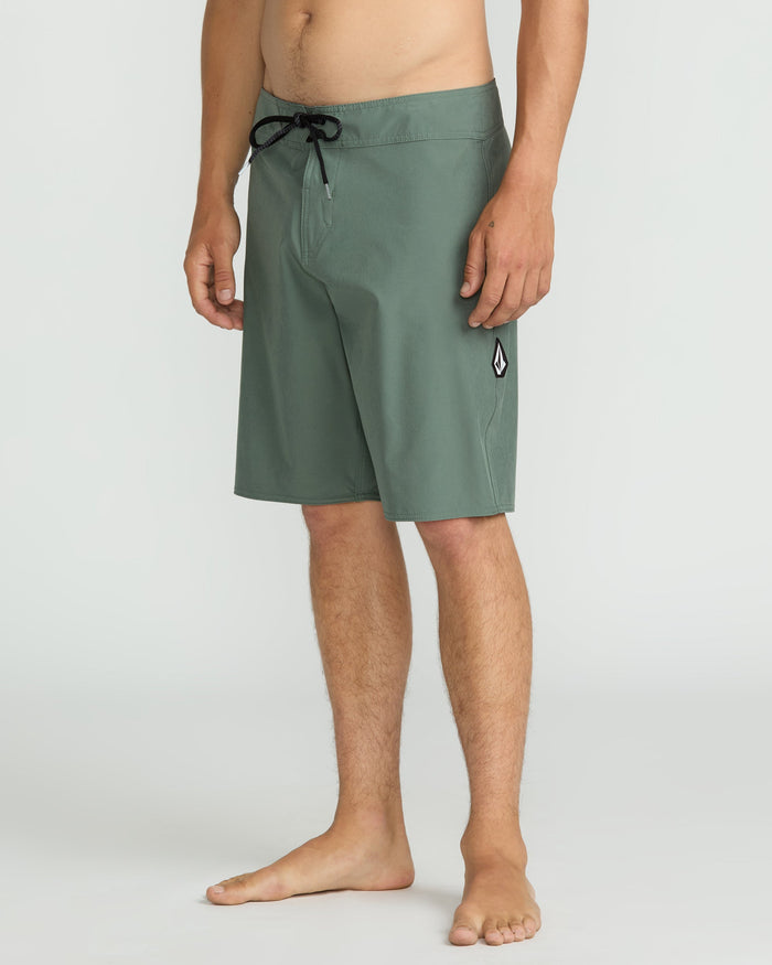 Men's Lido Solid Mod-Light Olive-Volcom