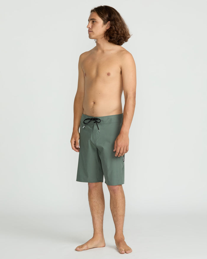 Men's Lido Solid Mod-Light Olive-Volcom