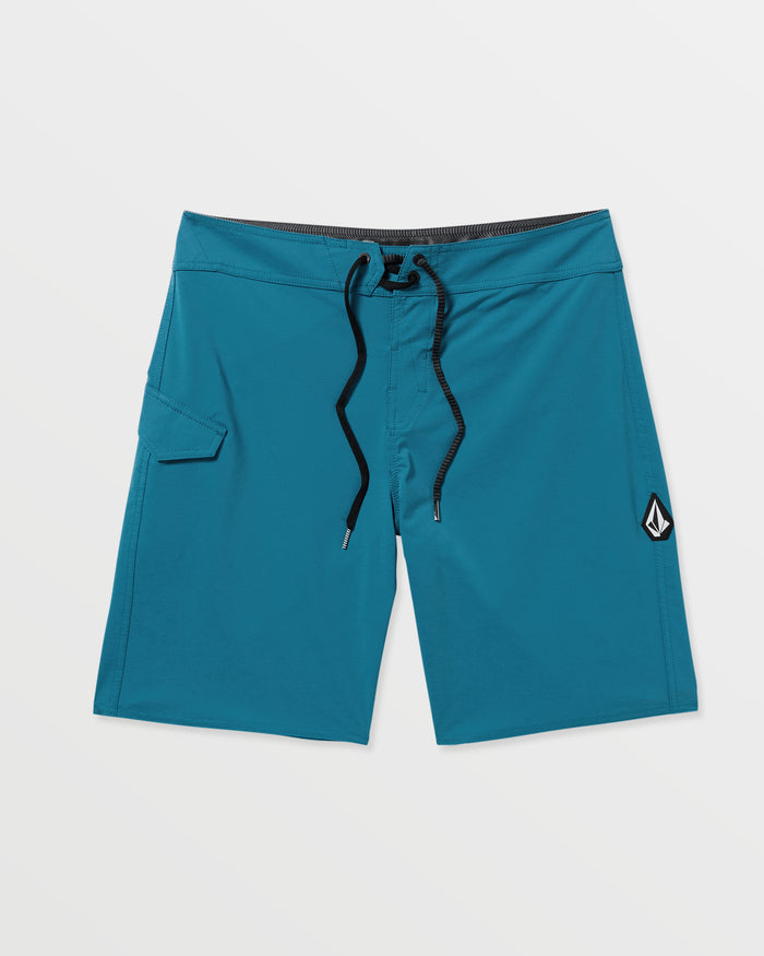 Men's Lido Solid Mod Trunks-Coronet Blue-Volcom