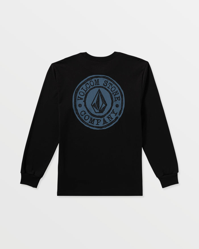 Men's Logo Stamp Long Sleeve Tee--Volcom