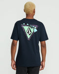 Men's Loops Short Sleeve Tee-Navy-Volcom