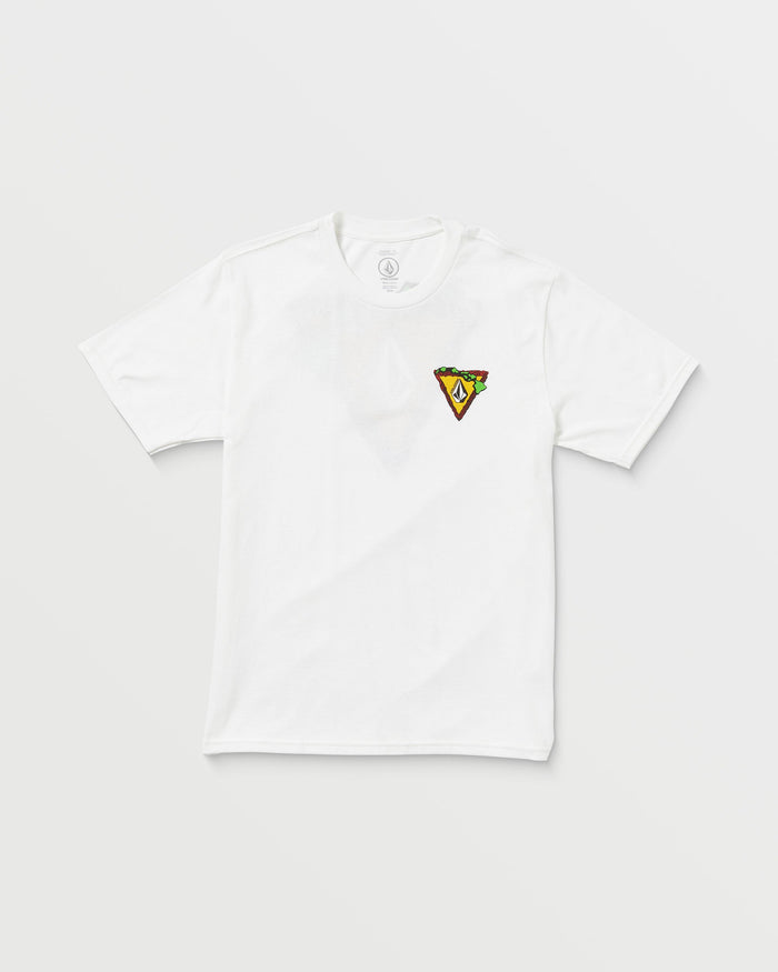 Men's Loops Short Sleeve Tee-White-Volcom