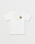 Men's Loops Short Sleeve Tee-White-Volcom