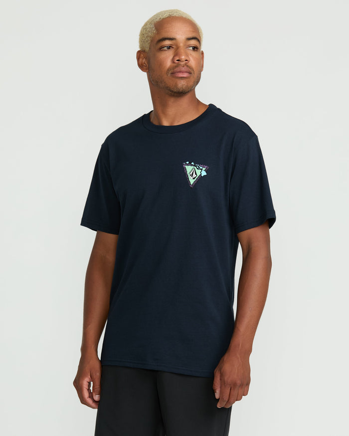 Men's Loops Short Sleeve Tee-Navy-Volcom