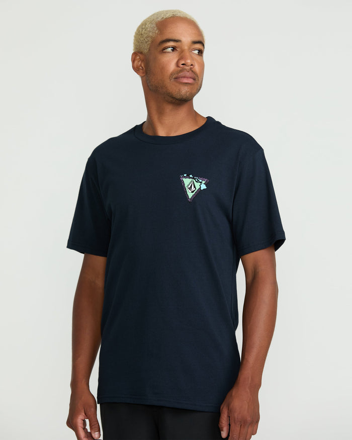 Men's Loops Short Sleeve Tee-Navy-Volcom