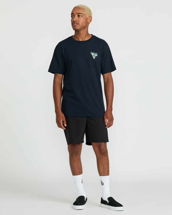 Men's Loops Short Sleeve Tee-Navy-Volcom