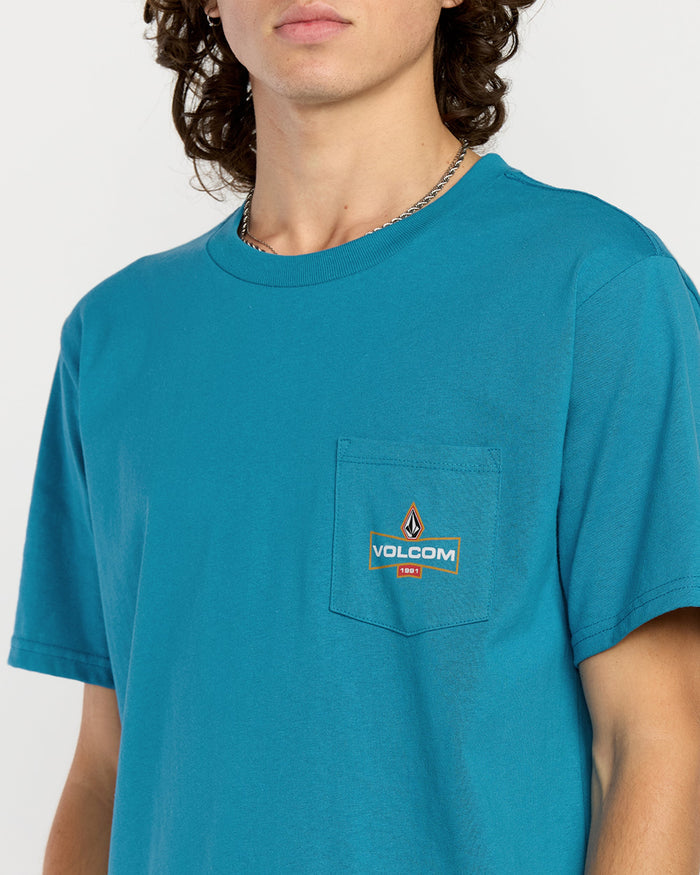 Volcom Men's Lugnut Pocket Short Sleeve Tee