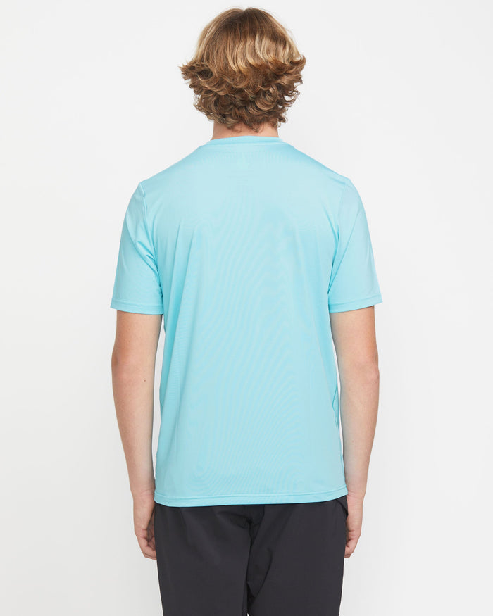 Men's Modstone Loose Short Sleeve Surf Tee-Resin Blue-Volcom