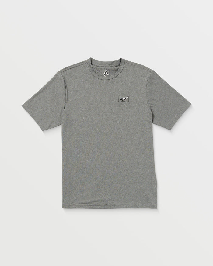 Men's Modstone Loose Short Sleeve Surf Tee-Heather Grey-Volcom