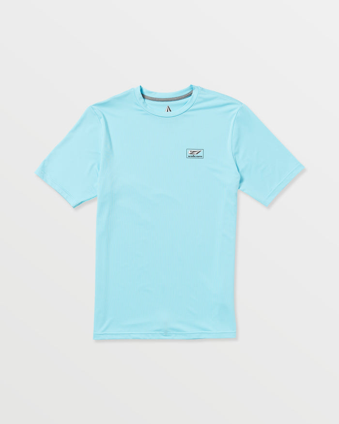 Men's Modstone Loose Short Sleeve Surf Tee-Resin Blue-Volcom