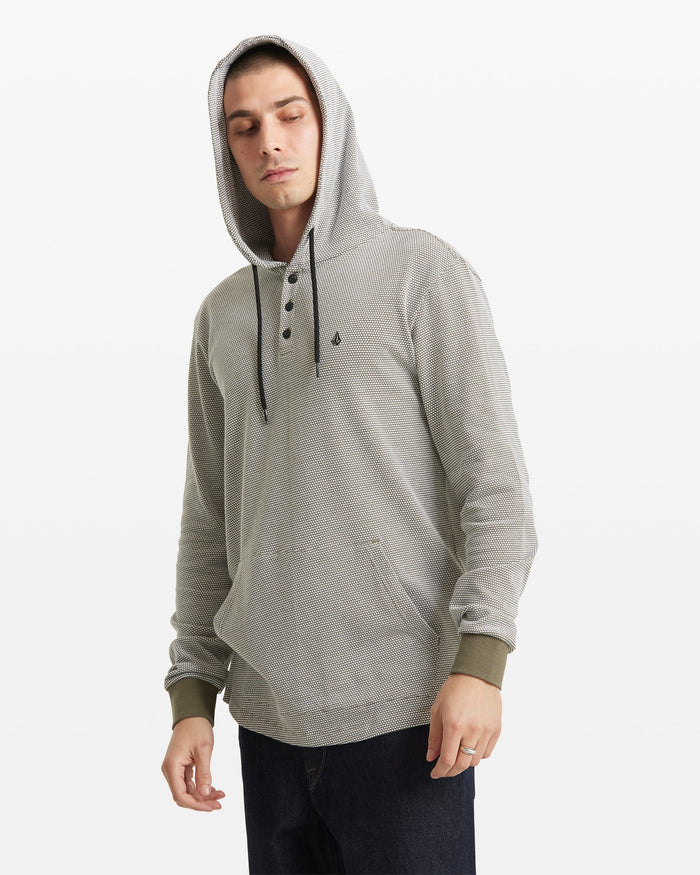 Volcom Men's Murph Thermal Long Sleeve Sweatshirt