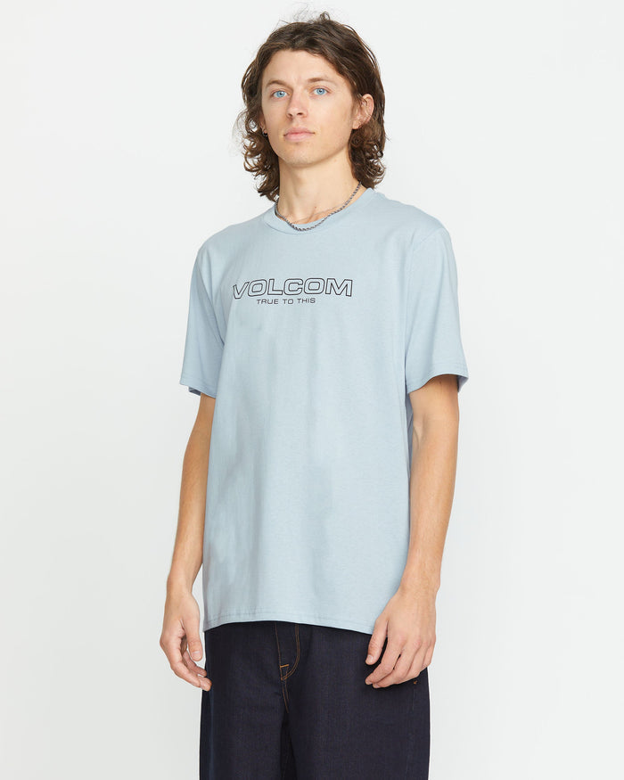 Men's Newro Short Sleeve Tee-Carolina Blue-Volcom
