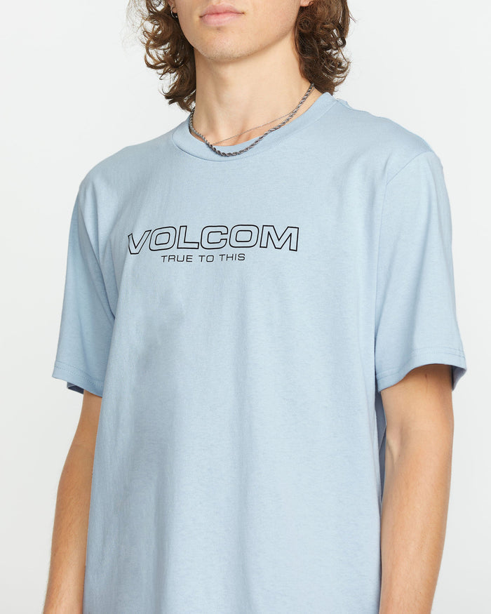 Men's Newro Short Sleeve Tee-Carolina Blue-Volcom